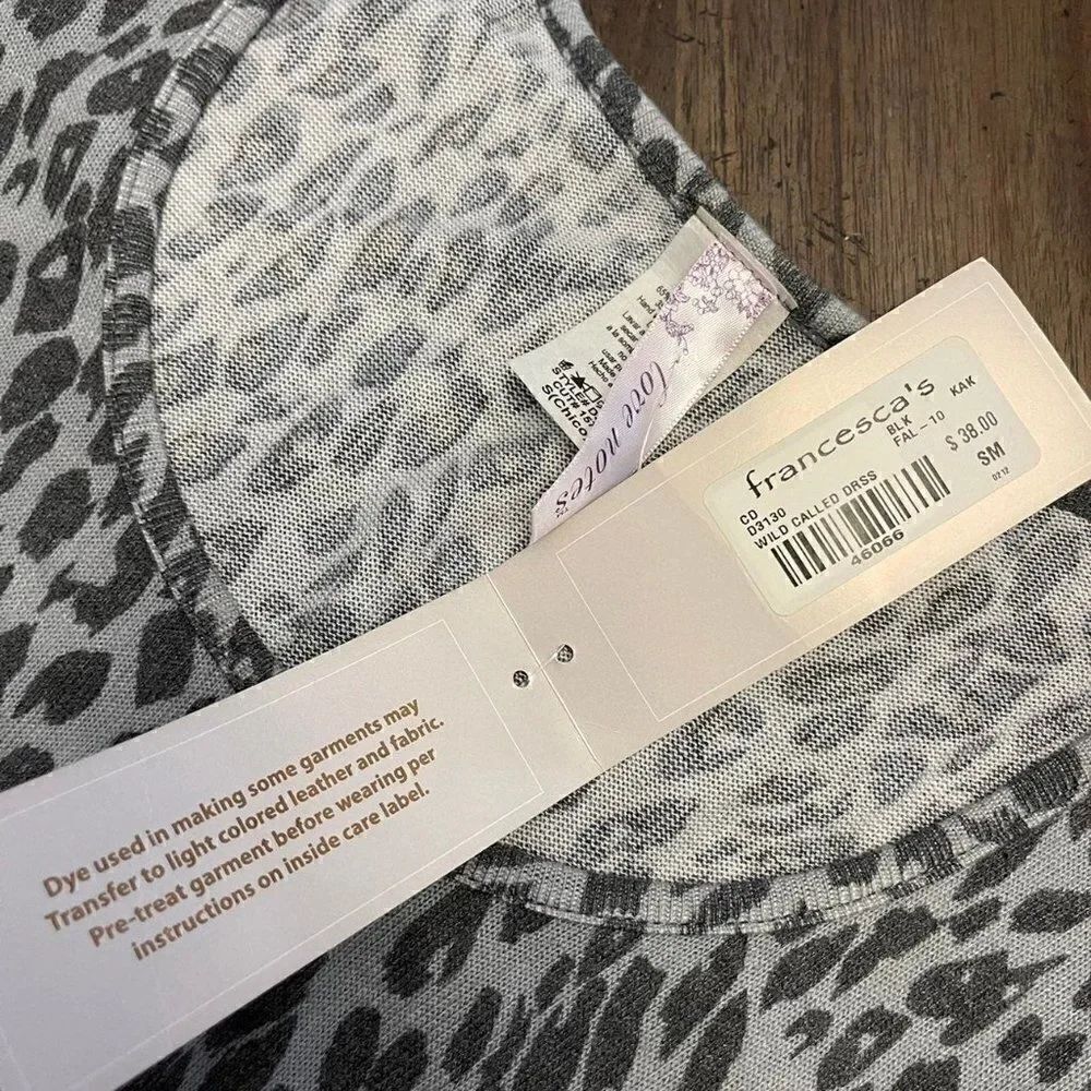 Francesca's Love Notes Dress - Picture 9 of 10